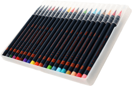 Akashiya Sai Watercolor Brush Pen 20er-Set im Vergleich
